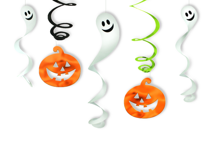 Girlanda świderki Dynie 12 szt