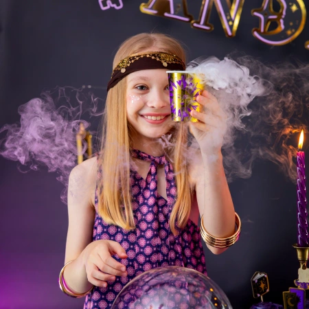 Kubeczki papierowe Andrzejki Wróżki Magia 6 szt. 220 ml