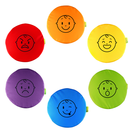 Poduszki KODURA zestaw Emocje 6 szt. AKSON