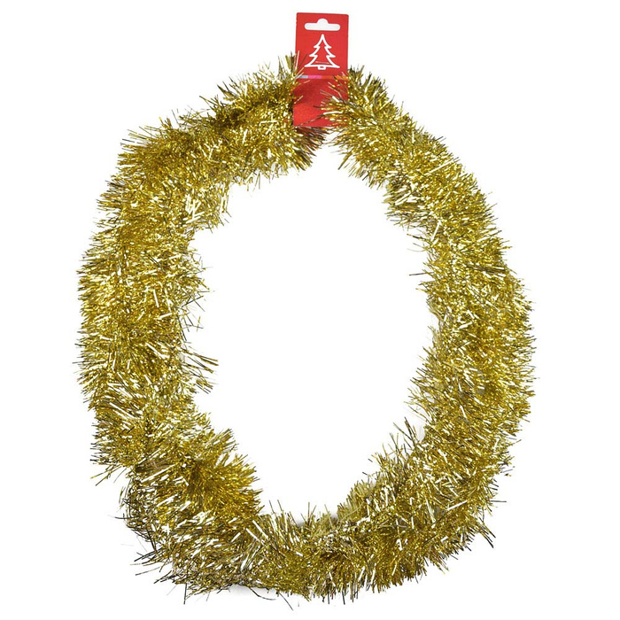 Łańcuch choinkowy złoty 200 cm