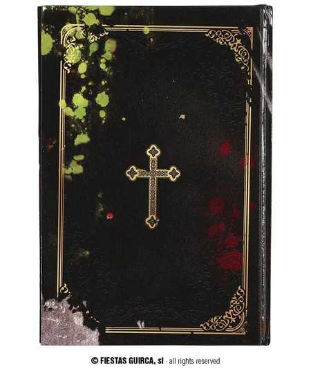 Księga Egzorcyzmów 22x15 cm rekwizyt na Halloween