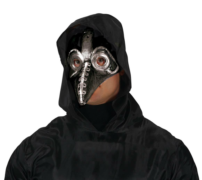 Maska "Doktor Plagi" halloween czarna