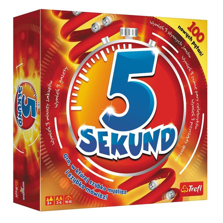 Gra rodzinna towarzyska 5 SEKUND Trefl 2019