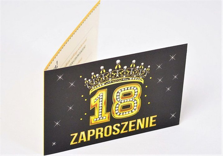 Zaproszenie na 18 ZŁOTA KORONA DIAMENTY