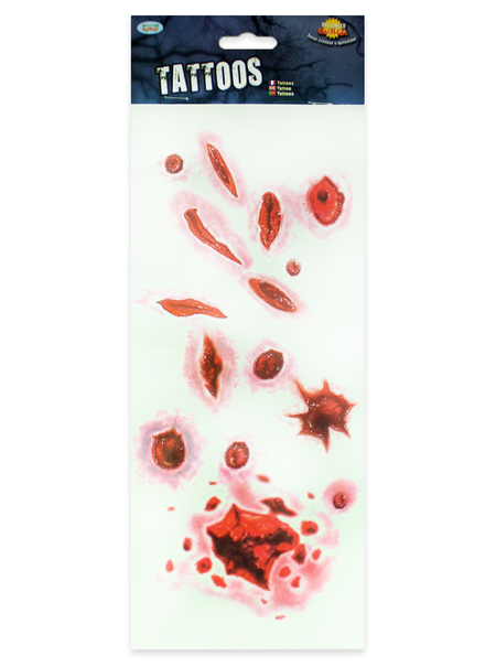 Zestaw tatuaży do twarzy i ciała