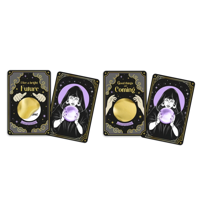 Karty do wróżenia Andrzejki Wróżki Magia 30 szt.