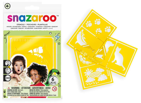 Szablony Snazaroo do malowania twarzy