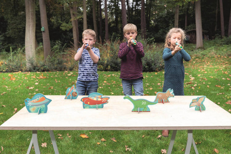 Gra dla dzieci Dmuchawka XL dinozaury