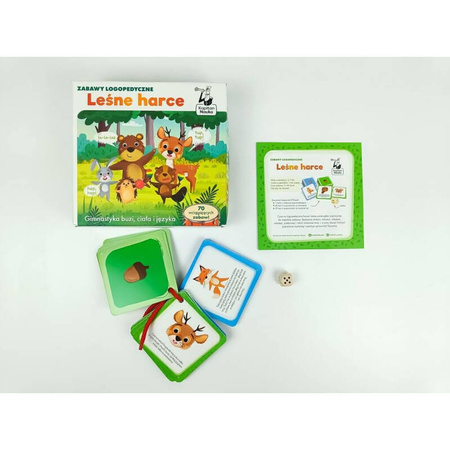Zabawy logopedyczne. Leśne harce 3-7 lat Kapitan Nauka