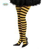 Rajstopy w Paski żółto - czarne