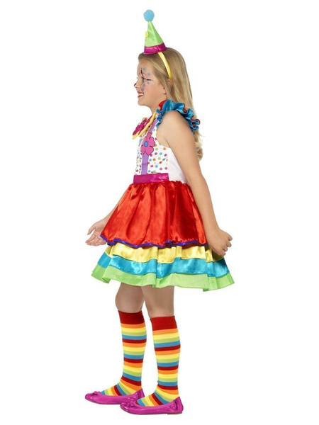 Strój dla dziewczynki Klauninka Deluxe