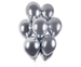 Balony Chrome Shiny 13" Gemar SREBRNY 50 szt.