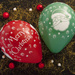 Merry Christmas MIKOŁAJ balon gumowy świąteczny Sempertex 1 szt.