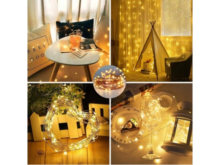 Girlanda lampki Świąteczne kurtyna 300 LED 3x3m