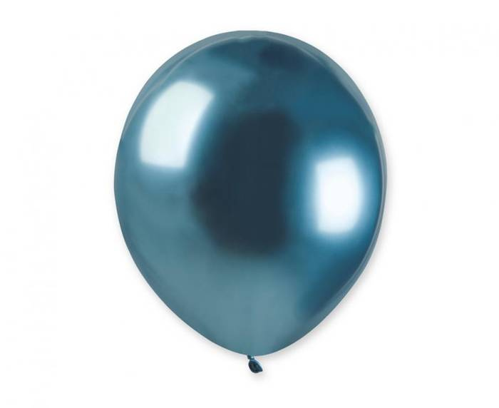 Balony Chrome Shiny 5 cali Gemar NIEBIESKIE 100 szt.