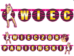 Girlanda "Wieczór Panieński" 2,2 m