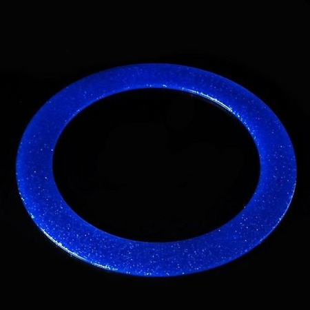 Obręcz żonglerska Glitter Brokatowa 24 cm kolor NIEBIESKA Mr Babache