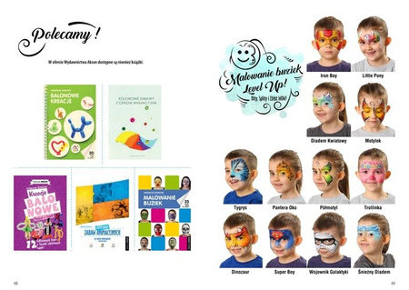 E-BOOK Książka Malowanie buziek Level UP! Vademecum Animatora cz.2