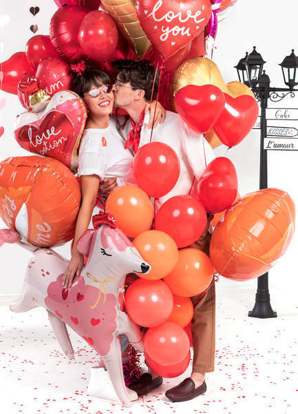 Kupidyn Love balon foliowy 82x99 cm