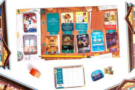 Gra planszowa familijna Domek Rebel