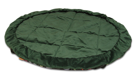 Worek mięciutka mata na zabawki 3w1 wzór KWIATY