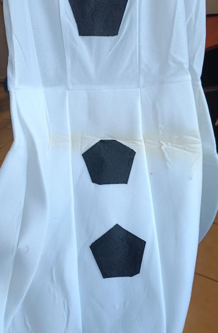 Strój dla dzieci Bałwanek Olaf - OUTLET - przebarwienia