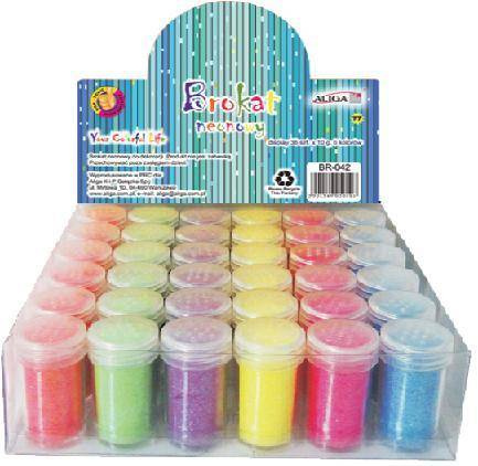 Brokat dekoracyjny sypki NEONOWY 14 ml 1 szt.