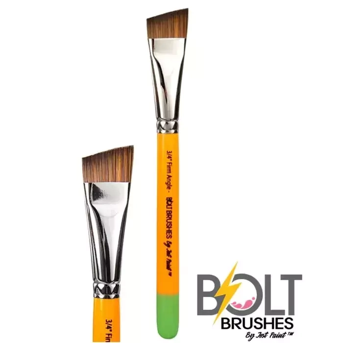 Pędzel do malowania twarzy i ciała BOLT Brushes - FIRM 3/4 inch Angle