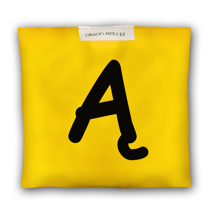 Woreczek gimnastyczny z literką Ą - szkolny Akson