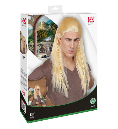 Peruka blond Elfa Władca Pierścieni Legolas