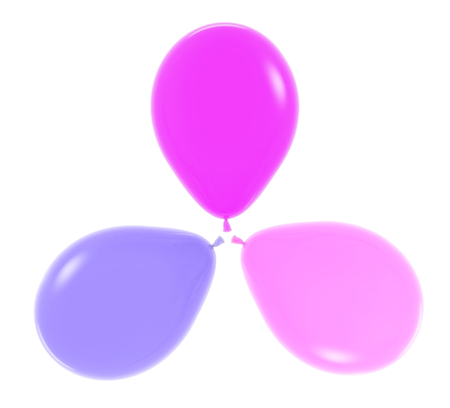 Balony lateksowe Sempertex 12'' 25 szt. Mix GIRL