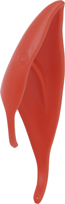 Sztuczne Uszy diabła demona lateksowe czerwone