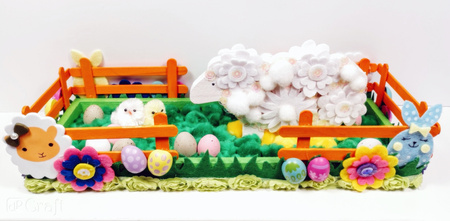 Patyczki kreatywne kolorowe 50 szt.