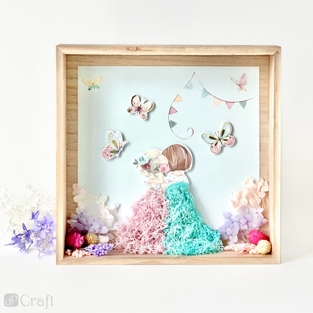 Mech kreatywny dekoracyjny chrobotek opakowanie 30g TURKUSOWY