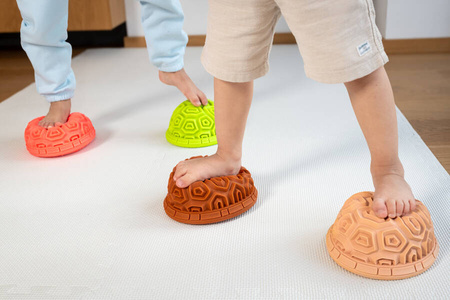 Półkula sensoryczna do masażu ŻÓŁW brązowa 1 szt. Tullo