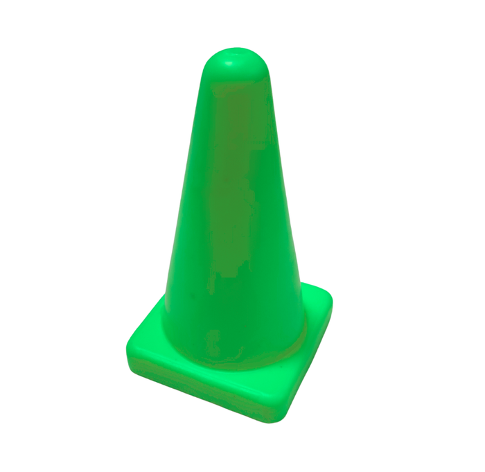 Pachołek gimnastyczny mały 10 cm zielony