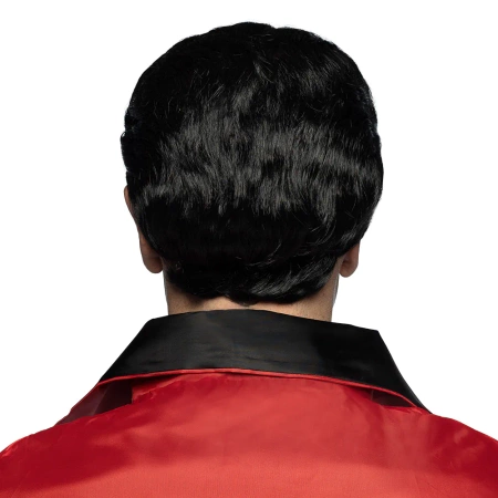 Peruka Wampira czarno siwa 393