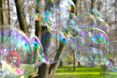 Proszek na Płyn do dużych baniek mydlanych aż 55 l Leo Creative