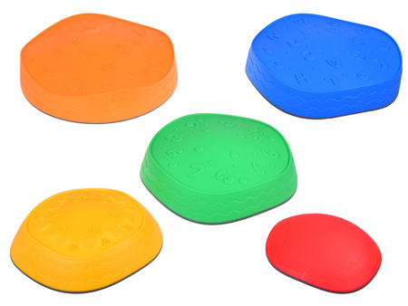 Ścieżka Sensoryczna balansująca - kamienie do treningu równowagi 5 szt.