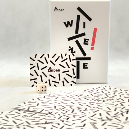 Gra planszowa WIEŻE - zestaw kart i drewnianych klocków