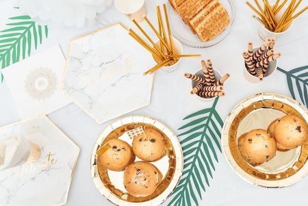 GIRLANDA BALONOWA gotowy zestaw - elegancka biel