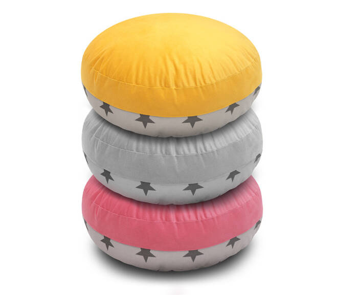 Pufa siedzisko wzór GWIAZDKI 1 szt. kolor do wyboru