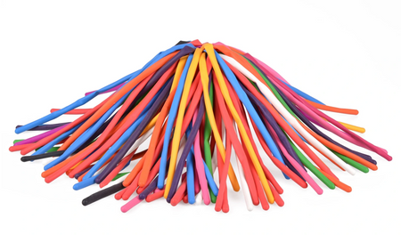 Pompka do balonów modelin dwustronna 23 cm