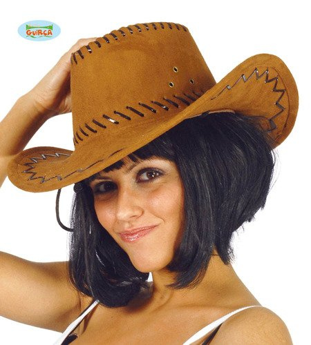 Kapelusz Kowbojski Brązowy