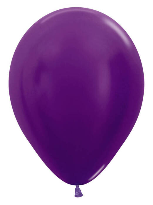 Balony Sempertex Metallic 12 cali 50 szt. Violet