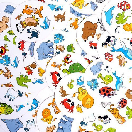 Gra rodzinna towarzyska Dobble Kids Rebel