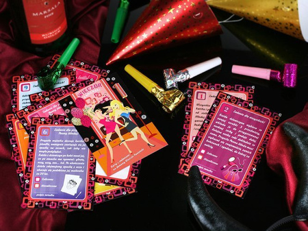 Karty z zadaniami na wieczór panieński (wersja domowa)