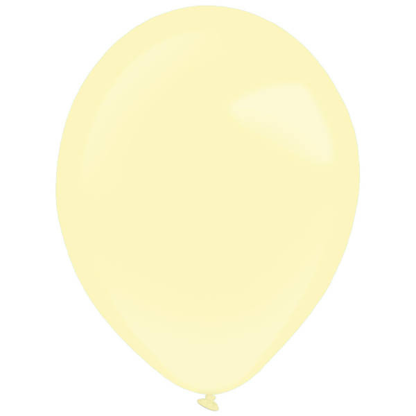 Balony lateksowe Everts Decor Line by Amscan 5 cali 100 szt. Vanilla Cream