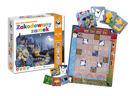 ZAKODOWANY ZAMEK. GRA NA KODOWANIE KAPITAN NAUKA