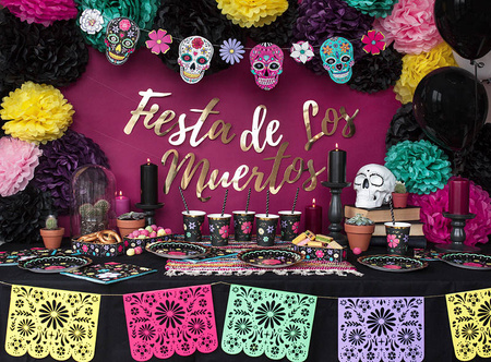 Pompon dekoracyjny bibułowy różne kolory 25 cm